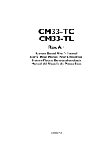 DFI CM33-TL Manual de usuario
