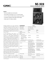 QSC Audio SC-322 Manual de usuario