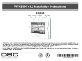 DSC WTK5504 Guía de instalación