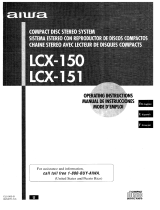 Aiwa LCX-150 Manual de usuario