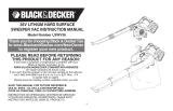 Black & Decker LSWV36B Manual de usuario