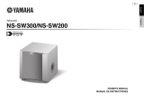 Yamaha NS-SW200 El manual del propietario