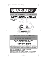 BLACK+DECKER JS660 Manual de usuario
