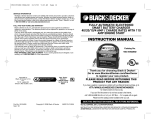 Black & Decker VEC1093DBD Manual de usuario