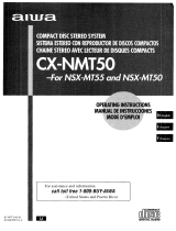 Aiwa NSX-MT50 Manual de usuario