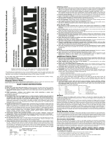 DeWalt DW268G -XE Manual de usuario