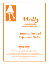 Baby Lock Molly BL30A El manual del propietario