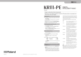 Roland KR-111 El manual del propietario
