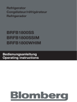 Blomberg BRFB1800WHIM Manual de usuario
