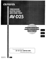 Aiwa AV-D30 Manual de usuario