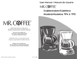 Mr Coffee TF5 Manual de usuario