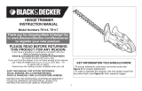 Black & Decker TR116 Manual de usuario