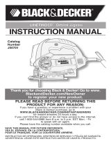 Black and Decker JS670V Manual de usuario