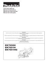 Makita EK7650H Manual de usuario