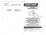 Black & Decker 90558474 Manual de usuario