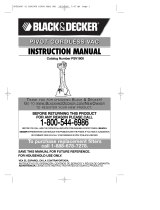 Black & Decker 90528647 Manual de usuario