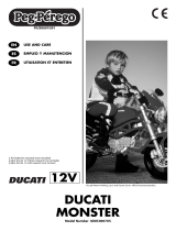 Ducati Monster IGMC0007US Manual de usuario