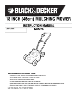 Black & Decker MM575 Manual de usuario