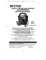 Black & Decker Vector Start-It VEC012C Manual de usuario