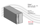 MGE UPS Systems Pulsar EB 22 Manual de usuario