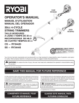Ryobi SS -- RY34440 Manual de usuario