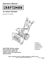 Craftsman 247.8897 Manual de usuario