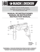 Black & Decker KR750 Manual de usuario
