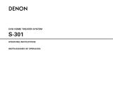 Denon S301 Manual de usuario