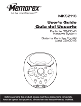 Memorex MKS2116 Manual de usuario