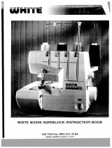 White W2500 Superlock Manual de usuario