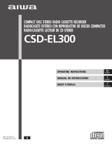 Aiwa CSD-EL300 Instrucciones de operación