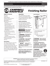 Campbell Hausfeld IN732500AV Manual de usuario