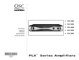 QSC Audio PLX 1202 Manual de usuario