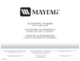 Maytag MTW5900TW - Centennial Washer Manual de usuario
