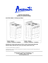 Avanti ER2002CSS Manual de usuario