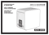 Air-O-Swiss AOS S450 Instrucciones de operación