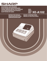 Sharp XE-A102B Manual de usuario