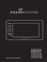 ENERGY SISTEM TV2070/90 Manual de usuario