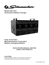 Schumacher Electric INC-812A Manual de usuario