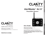 Clarity ALERTMASTER AL12 Manual de usuario