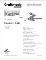 Craftmade TR52 Guía de instalación