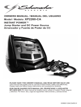 Schumacher Electric XP2260-CA El manual del propietario