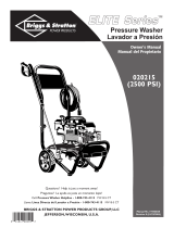 Briggs & Stratton 2500 PSI El manual del propietario