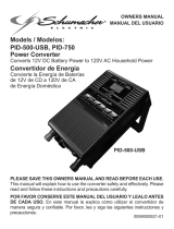 Schumacher PID-750 Manual de usuario