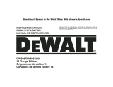 DeWalt DW898 Manual de usuario