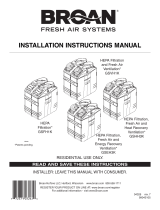 NuTone GSHH3K Installation Instructions Manual