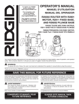 RIDGID R29302 Manual de usuario
