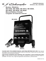 Schumacher Electric SE-4022 Instrucciones de operación