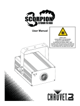 Chauvet Scorpion Storm RGB EU Manual de usuario