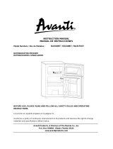 Avanti RA317WT Manual de usuario